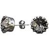 Diamond Sky Jewelry Auskarai „Vintage VII (Juodas Patina)“ su Swarovski® kristalais