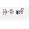 Diamond Sky Jewelry Auksiniai auskarai su deimantais ir safyrais „Ferro“