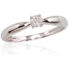 Diamond Sky Jewelry Auksinis žiedas su deimantais „Solitaras VIII“