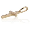 Diamond Sky Jewelry Auksinis kryželis su cirkoniais „Klasika Gold LI“