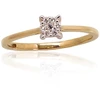 Diamond Sky Jewelry Auksinis žiedas su deimantais „Naujoji Klasika IV“