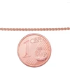 Diamond Sky Jewelry Itališka raudono aukso grandinėlė „Spiga“