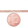 Diamond Sky Jewelry Itališka raudono aukso grandinėlė „Double Rhombus II“