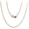 Diamond Sky Jewelry Itališka raudono aukso grandinėlė „Spiga“