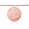 Diamond Sky Jewelry Itališka raudono aukso grandinėlė „Spiga“