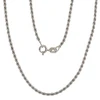 Diamond Sky Jewelry Itališka sidabrinė grandinėlė „Rope VI“