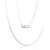 Diamond Sky Jewelry Itališka sidabrinė grandinėlė „Gyvatė VII“