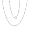 Diamond Sky Jewelry Itališka sidabrinė grandinėlė „Figaro II“