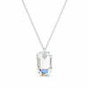 Diamond Sky Jewelry Kaklo papuošalas moterims DiamondSky „Symbiosis (Aurora Borealis)“ su Swarovski kristalais