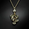 Diamond Sky Jewelry Pakabukas „Amber II (Juodas Diamond)“ su Preciosa® kristalais