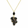 Diamond Sky Jewelry Pakabukas „Amber II (Jet)“ su Preciosa® kristalais