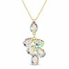 Diamond Sky Jewelry Pakabukas „Amber II (Aurora Borealis)“ su Preciosa® kristalais