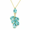 Diamond Sky Jewelry Pakabukas „Amber II (Aqua Bohemica)“ su Preciosa® kristalais