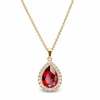 Diamond Sky Jewelry Pakabukas „Celestial Drop (Siam)“ su Swarovski® kristalais