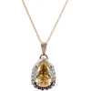 Diamond Sky Jewelry Pakabukas „Celestial Drop III (Golden Shadow)“ su Swarovski® kristalais
