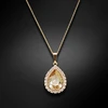 Diamond Sky Jewelry Pakabukas „Celestial Drop (Golden Shadow)“ su Swarovski® kristalais