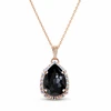 Diamond Sky Jewelry Pakabukas „Celestial Drop III (Graphite)“ su Swarovski® kristalais