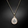 Diamond Sky Jewelry Pakabukas „Celestial Drop (Sidabrinis Patina)“ su Swarovski® kristalais