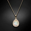Diamond Sky Jewelry Pakabukas „Celestial Drop (Baltas Patina)“ su Swarovski® kristalais