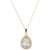 Diamond Sky Jewelry Pakabukas „Celestial Drop (Baltas Patina)“ su Swarovski® kristalais
