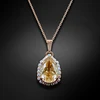 Diamond Sky Jewelry Pakabukas „Celestial Drop III (Golden Shadow)“ su Swarovski® kristalais