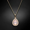 Diamond Sky Jewelry Pakabukas „Celestial Drop (Rose Vanduo Opal)“ su Swarovski® kristalais