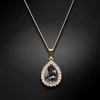 Diamond Sky Jewelry Pakabukas „Celestial Drop (Sidabrinis Night)“ su Swarovski® kristalais