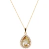 Diamond Sky Jewelry Pakabukas „Celestial Drop (Golden Shadow)“ su Swarovski® kristalais