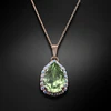 Diamond Sky Jewelry Pakabukas „Celestial Drop III (Reinvented Peridot)“ su Swarovski® kristalais