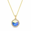 Diamond Sky Jewelry Pakabukas „Clarice (Aurora Borealis)“ su Swarovski® kristalais
