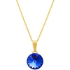 Diamond Sky Jewelry Pakabukas „Clarice II (Sapphire)“ su Swarovski® kristalais