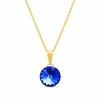 Diamond Sky Jewelry Pakabukas „Clarice II (Sapphire)“ su Swarovski® kristalais