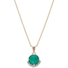 Diamond Sky Jewelry Pakabukas „Clarice V (Emerald)“ su Preciosa® kristalais