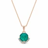 Diamond Sky Jewelry Pakabukas „Clarice V (Emerald)“ su Preciosa® kristalais
