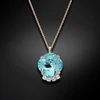 Diamond Sky Jewelry Pakabukas „Crete (Aqua Bohemica)“ su Preciosa® kristalais
