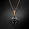 Diamond Sky Jewelry Pakabukas „Crystal Rhombus II (Graphite Lite Chrome)“ su Swarovski® kristalais