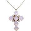 Diamond Sky Jewelry Pakabukas „Glamour (Rose Vanduo Opal)“ su Swarovski® kristalais