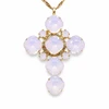 Diamond Sky Jewelry Pakabukas „Glamour (Rose Vanduo Opal)“ su Swarovski® kristalais