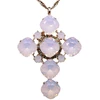 Diamond Sky Jewelry Pakabukas „Glamour (Rose Vanduo Opal)“ su Swarovski® kristalais