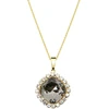 Diamond Sky Jewelry Pakabukas „Glare III (Sidabrinis Shadow)“ su Swarovski® kristalais
