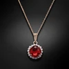 Diamond Sky Jewelry Pakabukas „Glare III (Scarlet)“ su Swarovski® kristalais