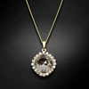 Diamond Sky Jewelry Pakabukas „Glare III (Sidabrinis Shadow)“ su Swarovski® kristalais