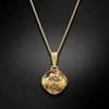 Diamond Sky Jewelry Pakabukas „Glare IV (Golden Shadow)“ su Swarovski® kristalais