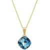 Diamond Sky Jewelry Pakabukas „Glare IV (Aquamarine Mėlyna)“ su Swarovski® kristalais