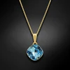 Diamond Sky Jewelry Pakabukas „Glare IV (Aquamarine Mėlyna)“ su Swarovski® kristalais