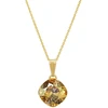 Diamond Sky Jewelry Pakabukas „Glare IV (Golden Shadow)“ su Swarovski® kristalais