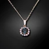 Diamond Sky Jewelry Pakabukas „Glory (Graphite)“ su Swarovski® kristalais