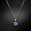 Diamond Sky Jewelry Pakabukas „Juno (Light Sapphire Shimmer)“ su Swarovski® kristalais
