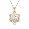 Diamond Sky Jewelry Pakabukas „Snowflake“ su Swarovski® kristalais