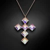Diamond Sky Jewelry Pakabukas „Uni (Aurora Borealis)“ su Swarovski® kristalais